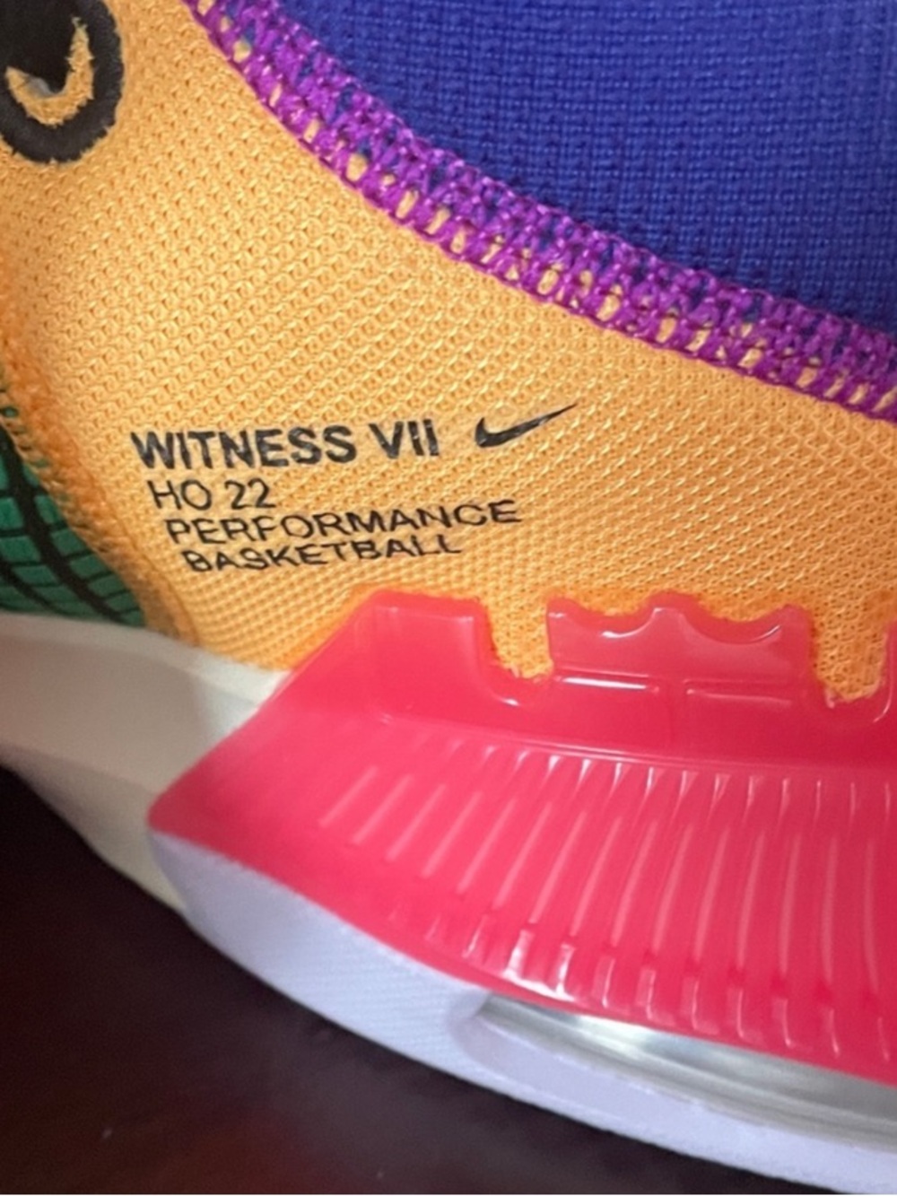 BRAND NEW, with box, men’s Nike LeBron Witness VII shoes, size 12 - Picture 6 of 8